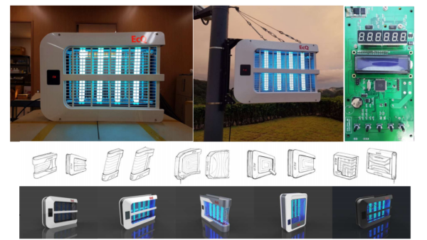 ECQ 전격살충기 디자인, 설계, 시스템 개발